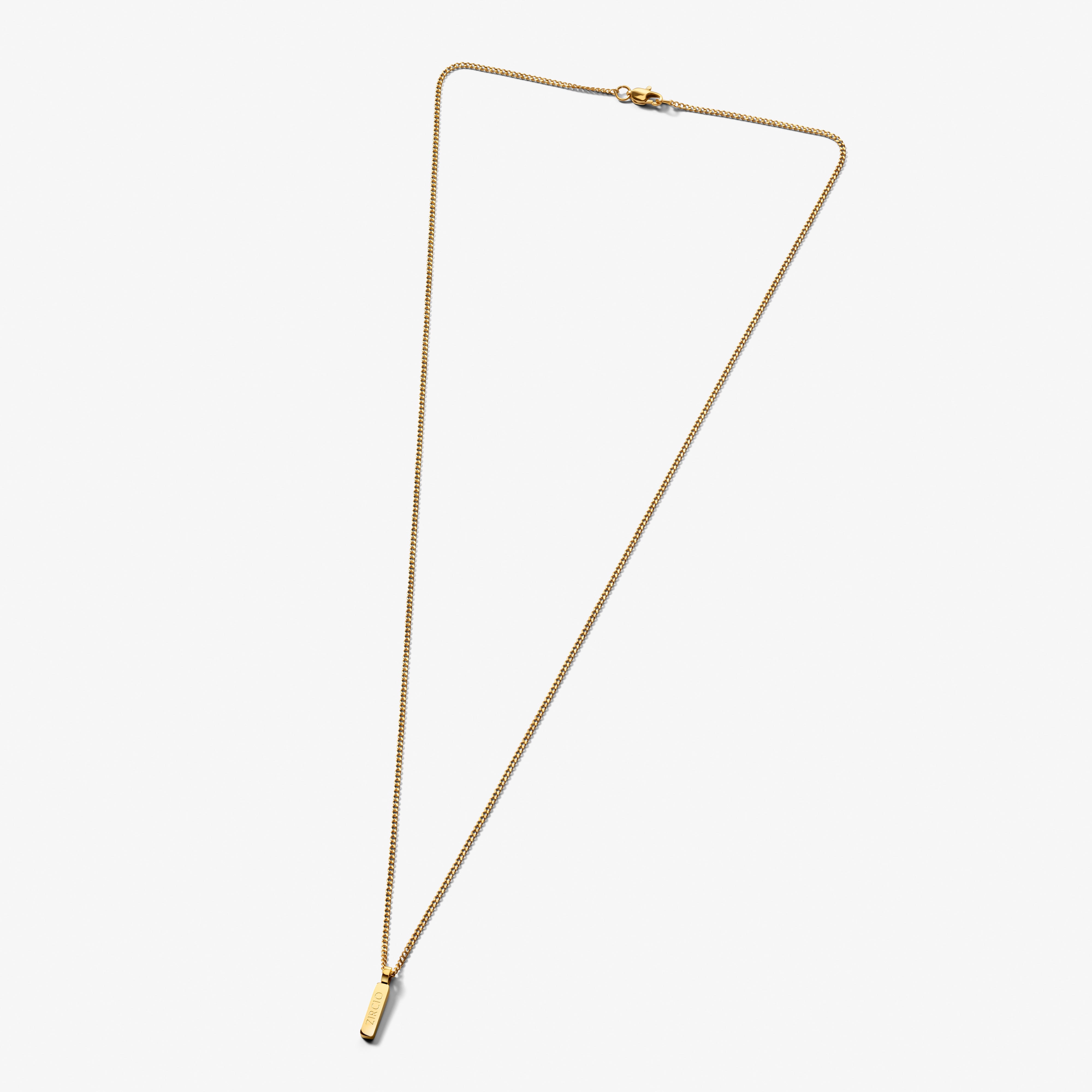 Cuban Chain Necklace with Pendant