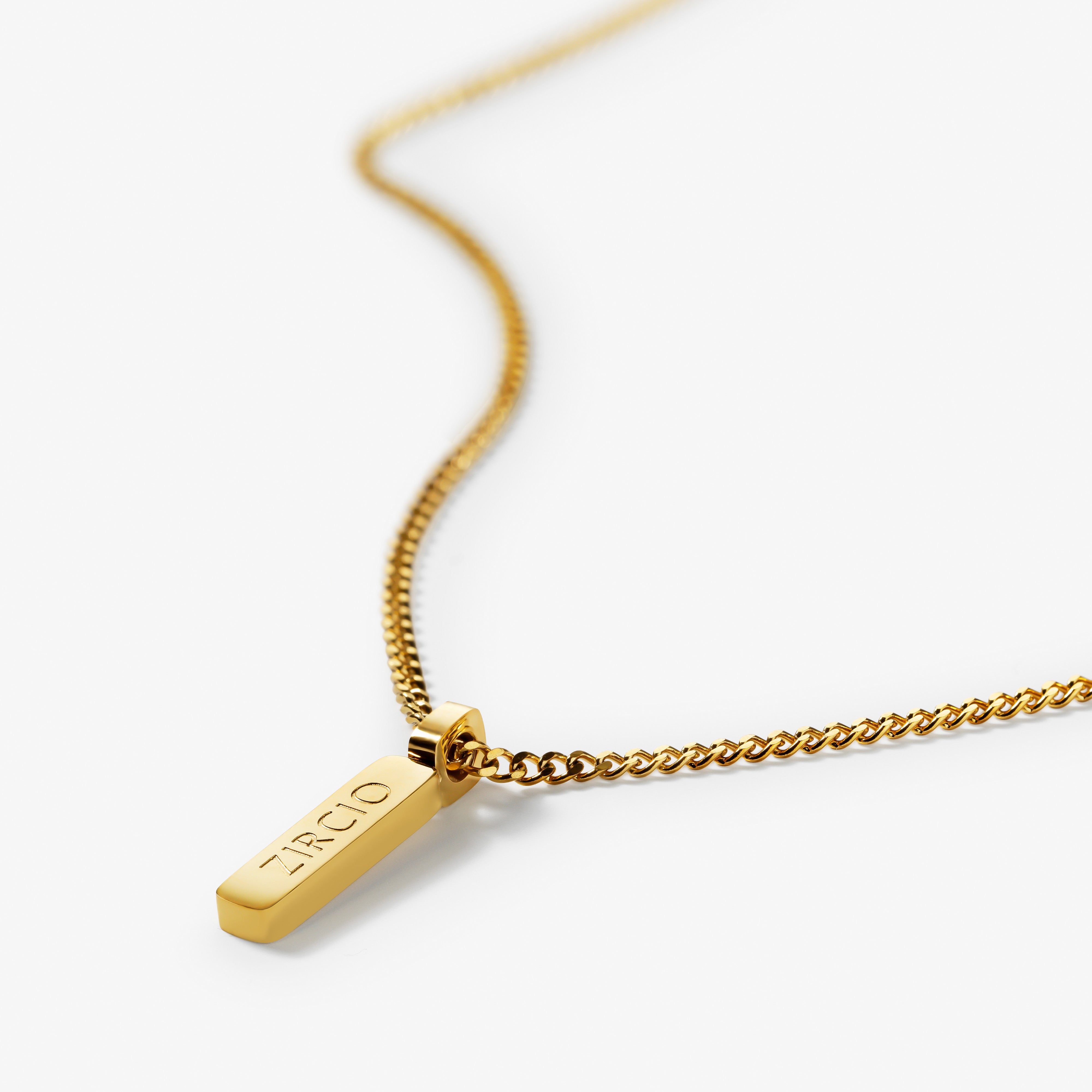 Cuban Chain Necklace with Pendant