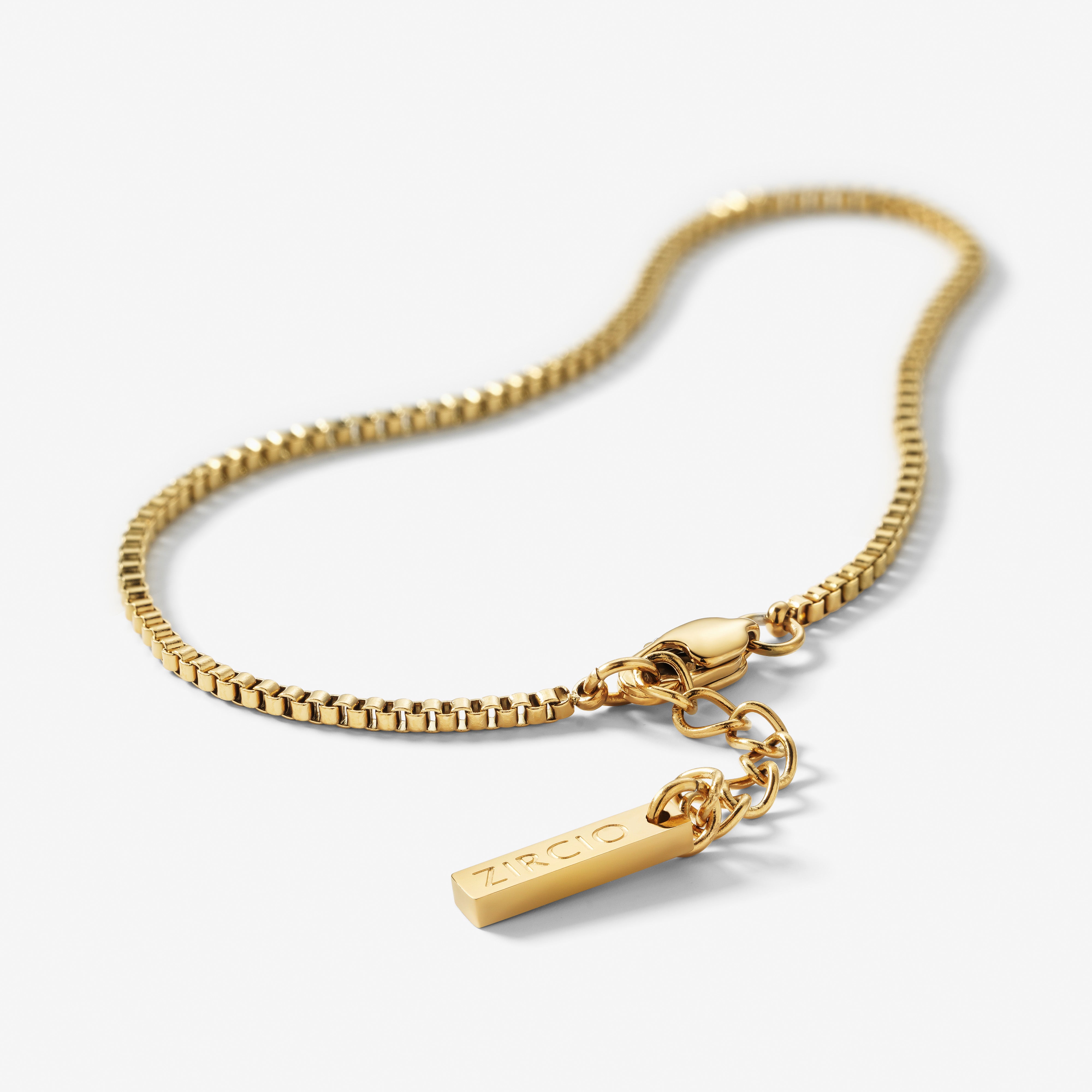 Armband mit Kastenkette