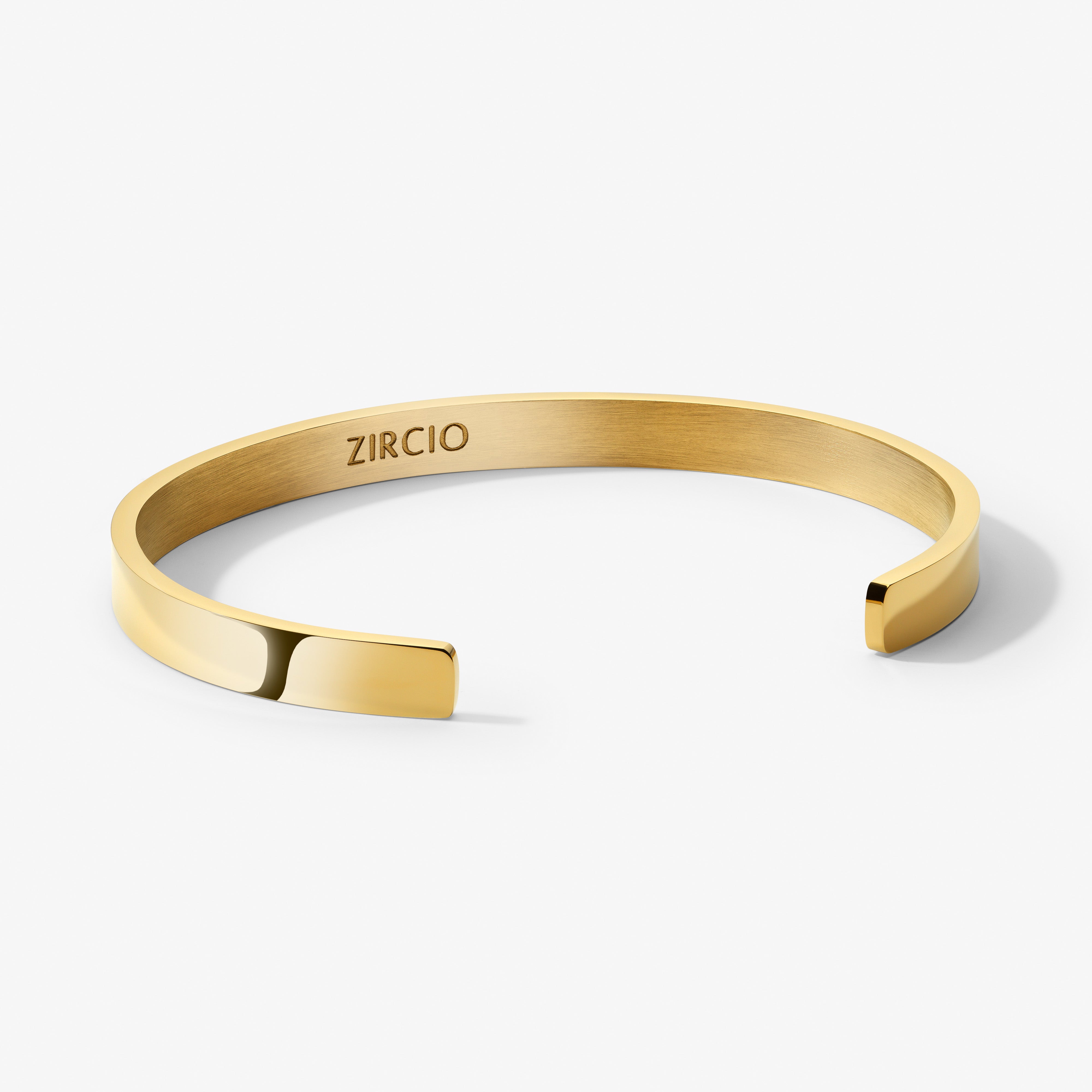 Straight Edge Bangle Cuff Minimal