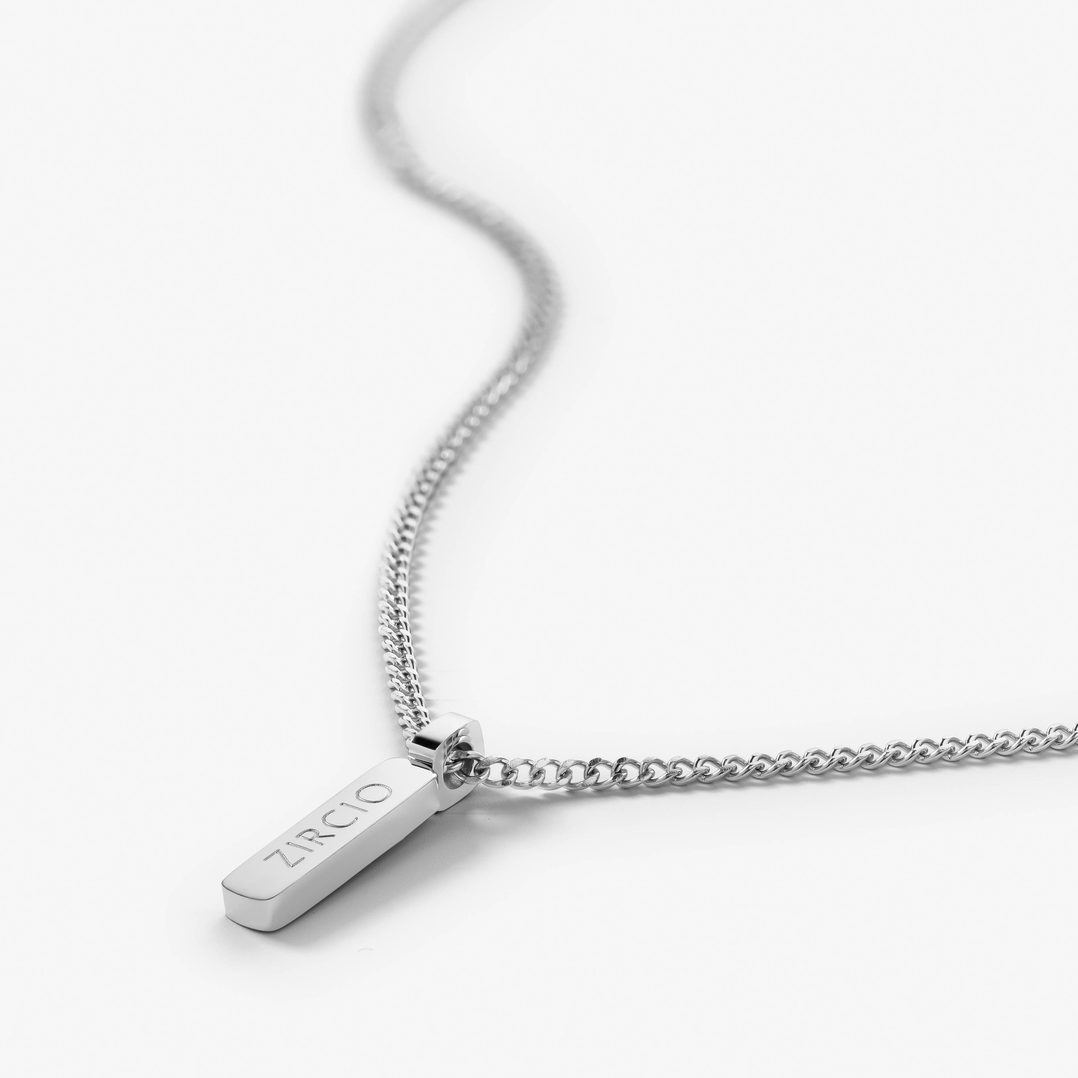 Cuban Chain Necklace with Pendant