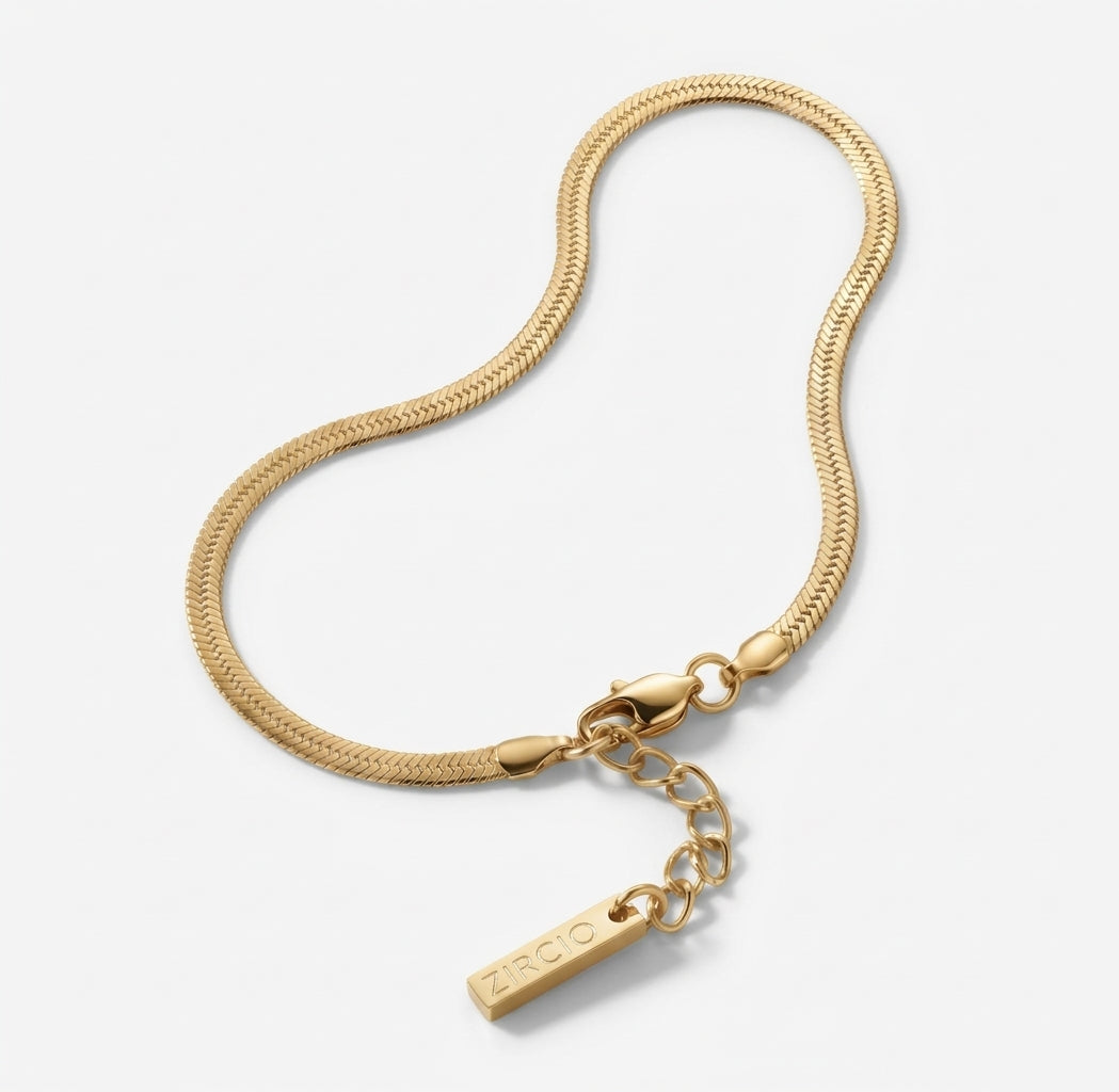 Herringbone Chain Bracelet