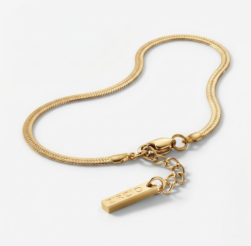 Herringbone Chain Bracelet
