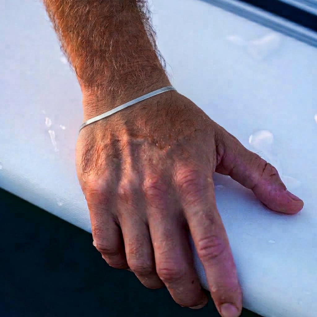 Herringbone Chain Bracelet