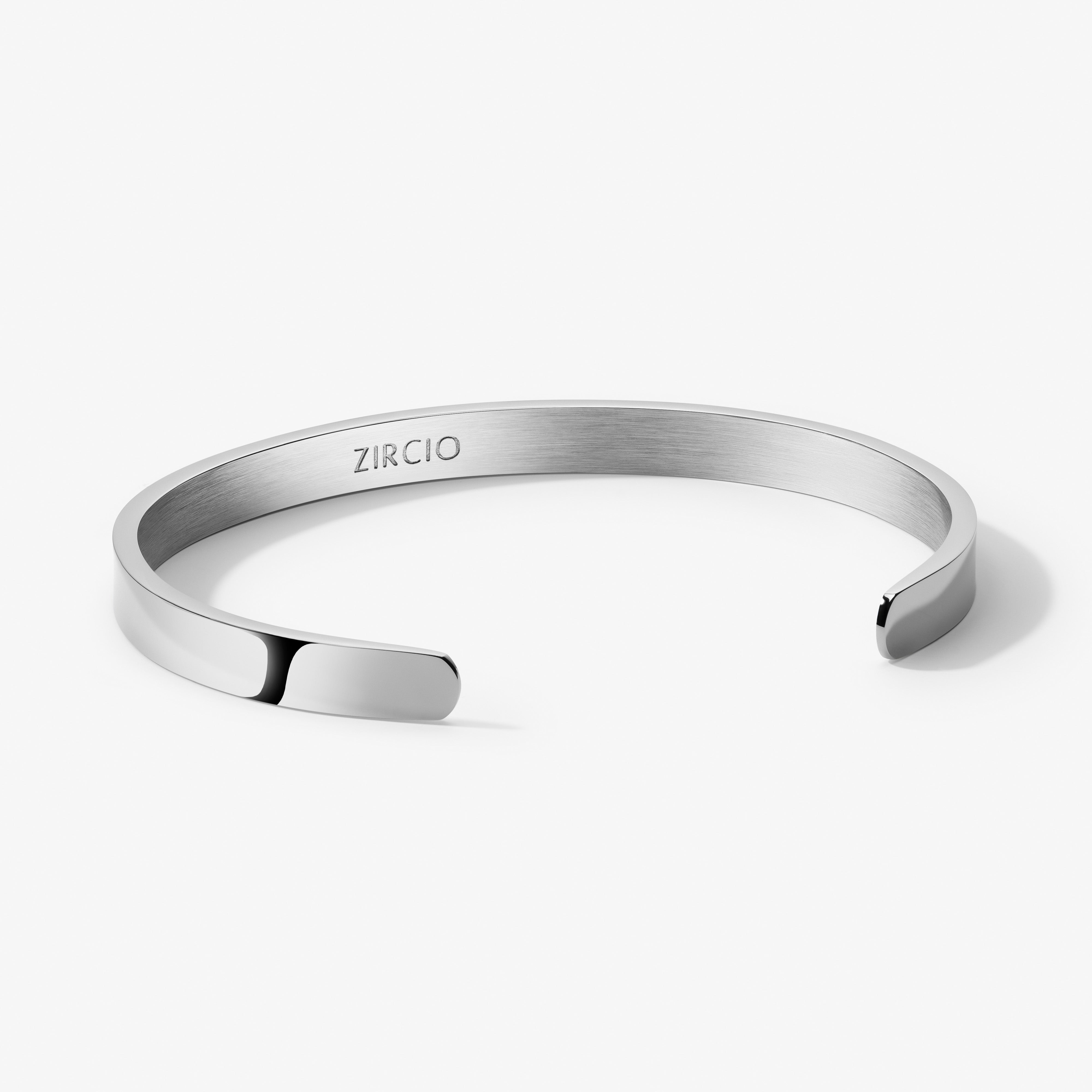 Minimale armband met afgeronde rand