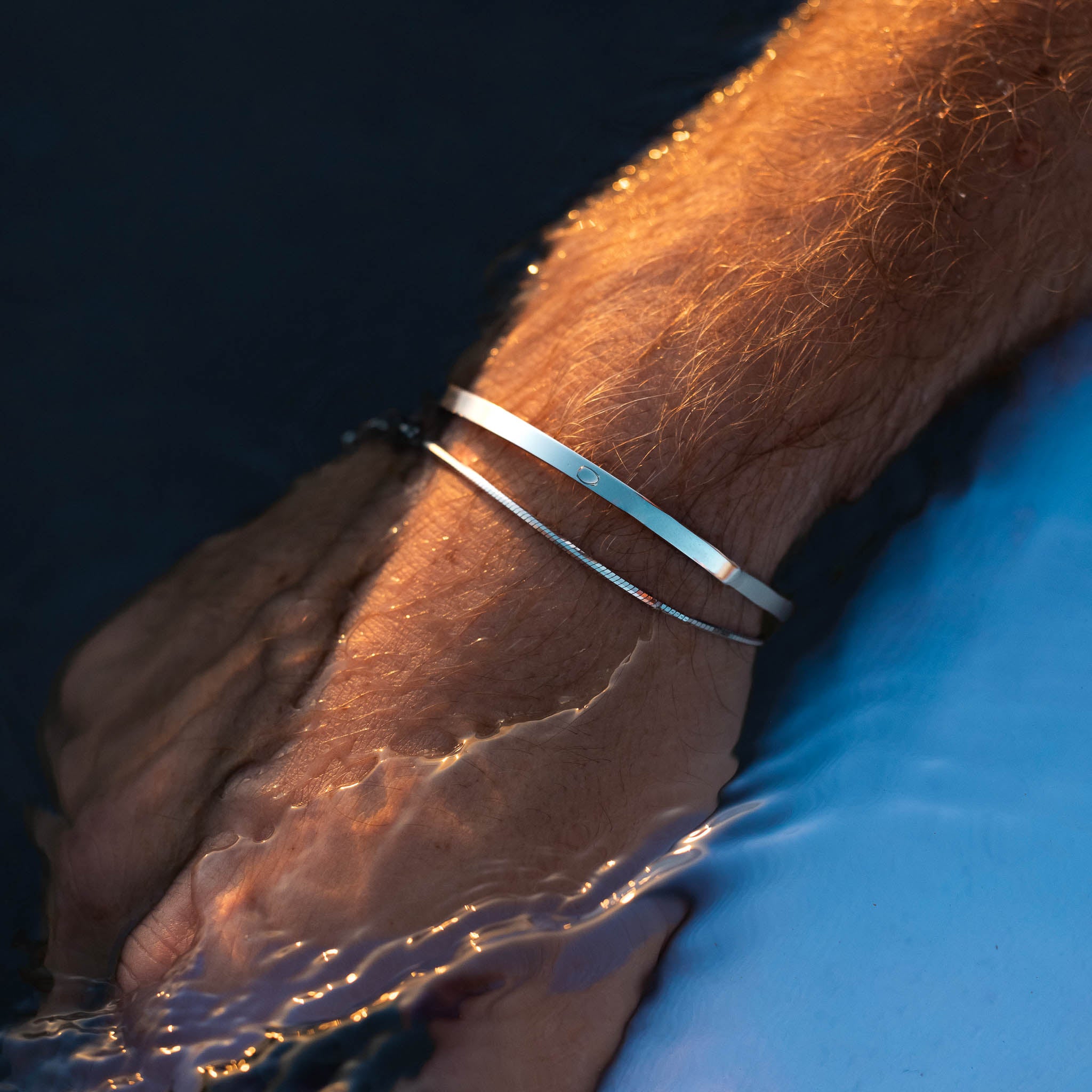 Bangle Cuff Minimal Bracelet 3.5mm