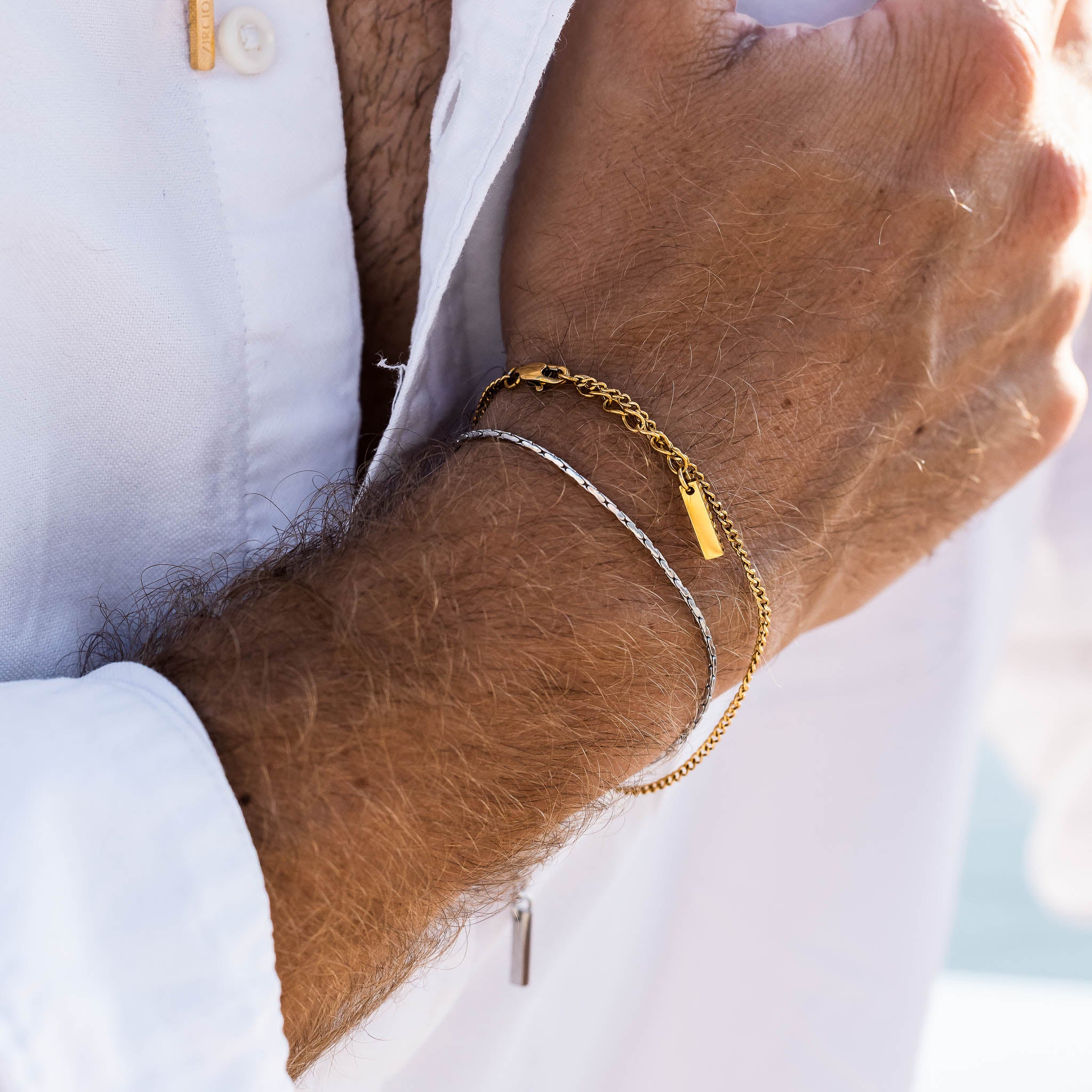 Bone Chain Bracelet